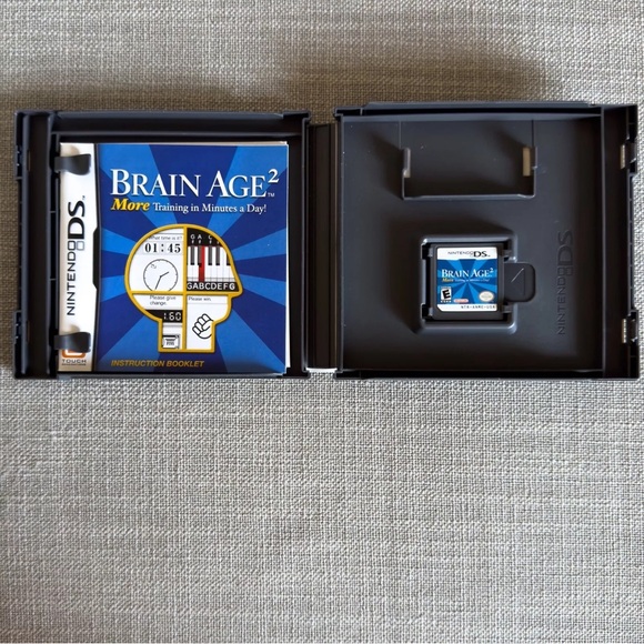 Brain Age 2: More Training in Minutes a Day! Nintendo DS Lite 3DS CIB Complete - Picture 3 of 6